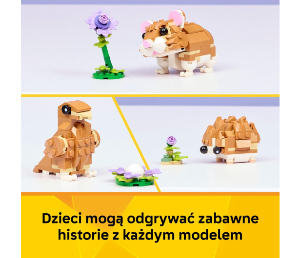 LEGO CREATOR 31376 Uroczy chomik z kwiatkiem - 1473425 - zdjęcie 12